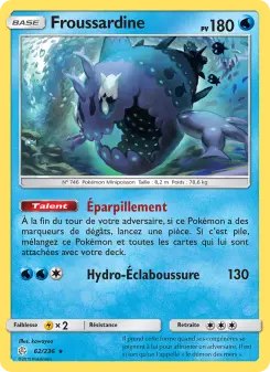 Froussardine — carte 62 de l’extension Éclipse Cosmique
