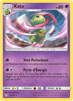 Xatu — carte 79 de l’extension Éclipse Cosmique