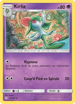 Kirlia — carte 81 de l’extension Éclipse Cosmique