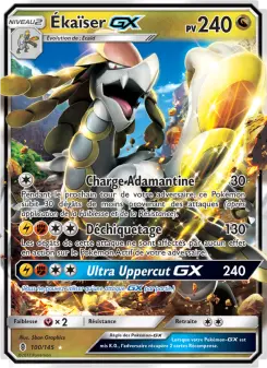 Ékaïser GX — carte 100 de l’extension Gardiens Ascendants