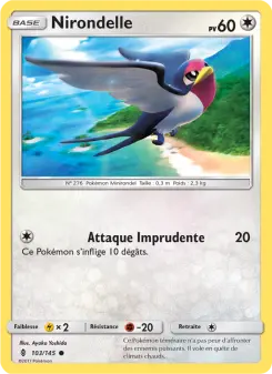 Nirondelle — carte 103 de l’extension Gardiens Ascendants