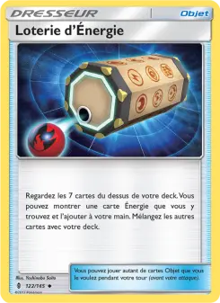Loterie d’Énergie — carte 122 de l’extension Gardiens Ascendants