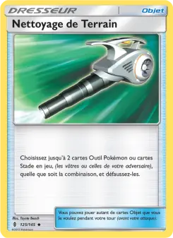 Nettoyage de Terrain — carte 125 de l’extension Gardiens Ascendants