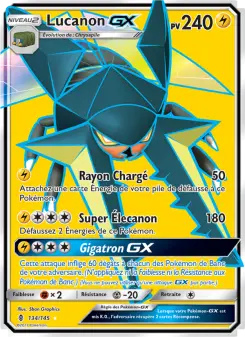 Lucanon GX — carte 134 de l’extension Gardiens Ascendants
