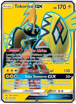 Tokorico GX — carte 135 de l’extension Gardiens Ascendants