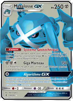 Métalosse GX — carte 139 de l’extension Gardiens Ascendants