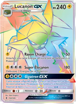 Lucanon GX — carte 152 de l’extension Gardiens Ascendants
