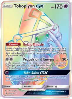 Tokopiyon GX — carte 155 de l’extension Gardiens Ascendants