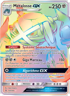 Métalosse GX — carte 157 de l’extension Gardiens Ascendants