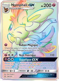 Nymphali GX — carte 158 de l’extension Gardiens Ascendants