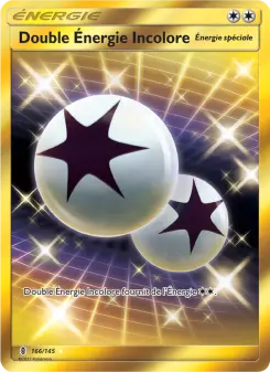 Double Énergie Incolore — carte 166 de l’extension Gardiens Ascendants