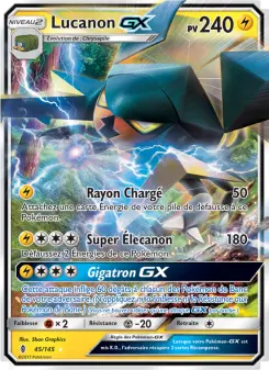 Lucanon GX — carte 45 de l’extension Gardiens Ascendants