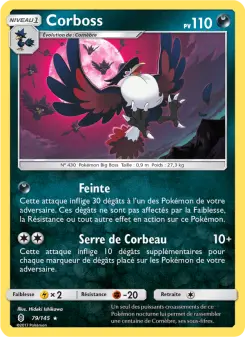 Corboss — carte 79 de l’extension Gardiens Ascendants