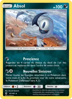 Absol — carte 81 de l’extension Gardiens Ascendants