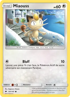Miaouss — carte 101 de l’extension Ombres Ardentes