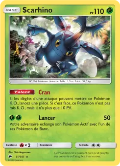 Scarhino — carte 11 de l’extension Ombres Ardentes