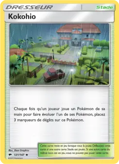 Kokohio — carte 121 de l’extension Ombres Ardentes