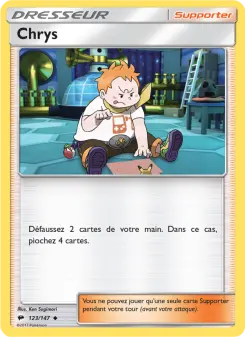 Chrys — carte 123 de l’extension Ombres Ardentes