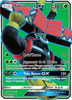 Tokotoro GX — carte 130 de l’extension Ombres Ardentes