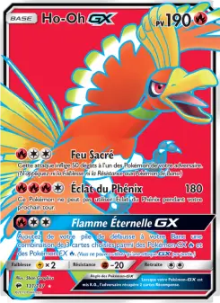 Ho-Oh GX — carte 131 de l’extension Ombres Ardentes