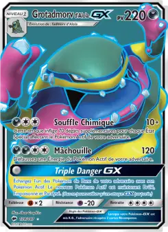 Grotadmorv d’Alola GX — carte 138 de l’extension Ombres Ardentes