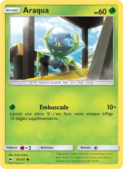Araqua — carte 14 de l’extension Ombres Ardentes