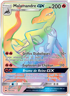 Malamandre GX — carte 151 de l’extension Ombres Ardentes