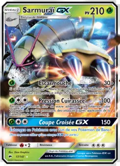 Sarmuraï GX — carte 17 de l’extension Ombres Ardentes