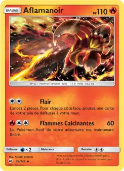 Aflamanoir — carte 24 de l’extension Ombres Ardentes