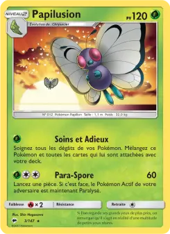 Papilusion — carte 3 de l’extension Ombres Ardentes