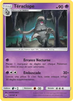 Téraclope — carte 52 de l’extension Ombres Ardentes