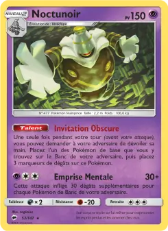 Noctunoir — carte 53 de l’extension Ombres Ardentes