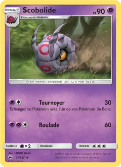 Scobolide — carte 57 de l’extension Ombres Ardentes