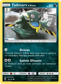 Tadmorv d’Alola — carte 83 de l’extension Ombres Ardentes