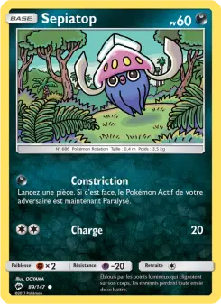 Sepiatop — carte 89 de l’extension Ombres Ardentes