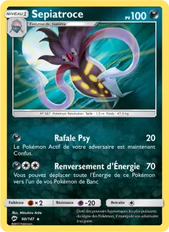Sepiatroce — carte 90 de l’extension Ombres Ardentes