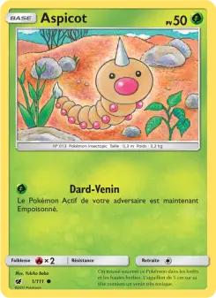 Aspicot — carte 1 de l’extension Invasion Carmin