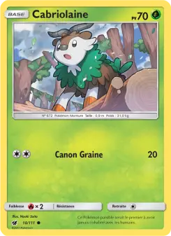 Cabriolaine — carte 10 de l’extension Invasion Carmin