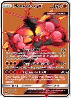 Mouscoto GX — carte 104 de l’extension Invasion Carmin