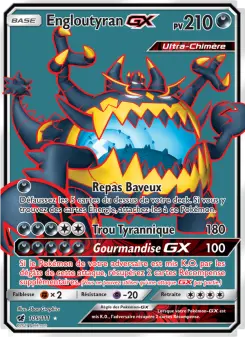 Engloutyran GX — carte 105 de l’extension Invasion Carmin