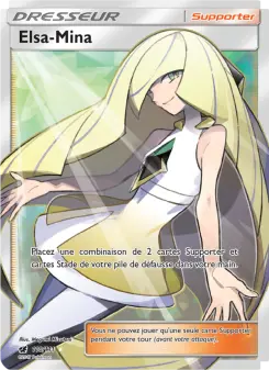 Elsa-Mina — carte 110 de l’extension Invasion Carmin