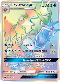 Léviator GX — carte 112 de l’extension Invasion Carmin