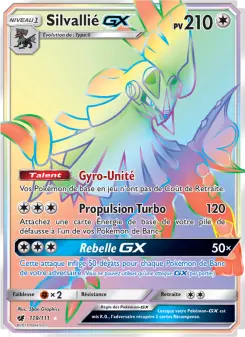 Silvallié GX — carte 119 de l’extension Invasion Carmin