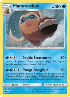 Mammochon — carte 21 de l’extension Invasion Carmin