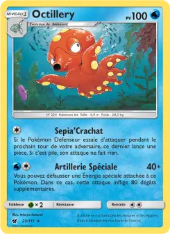 Octillery — carte 23 de l’extension Invasion Carmin