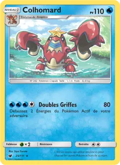 Colhomard — carte 25 de l’extension Invasion Carmin