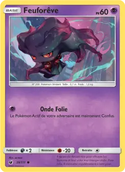Feuforêve — carte 39 de l’extension Invasion Carmin