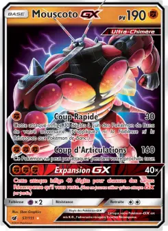 Mouscoto GX — carte 57 de l’extension Invasion Carmin
