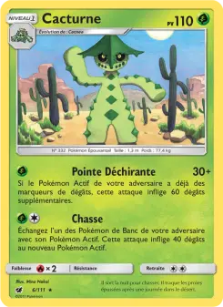Cacturne — carte 6 de l’extension Invasion Carmin
