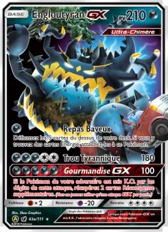 Engloutyran-GX — carte 63a de l’extension Invasion Carmin